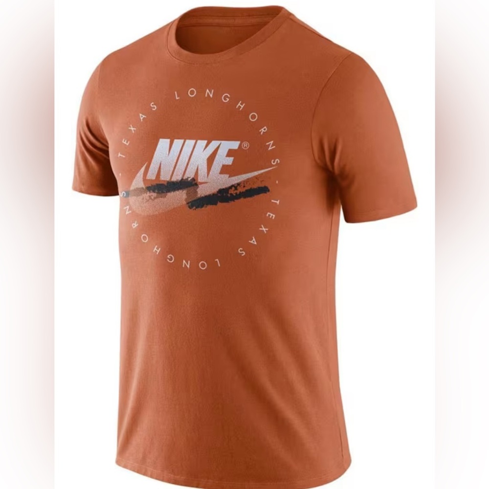 NIKE TEXAS LONGHORNS BURNT ORANGE SUMMER DNA SHORT SLEEVE T SHIRT Size XL